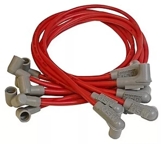 MSD Conductor Spark Plug Wire Set, Socket Dist. Cap 31599 fits 1955-1975 Chevrolet Small Block / GMC / Pontiac