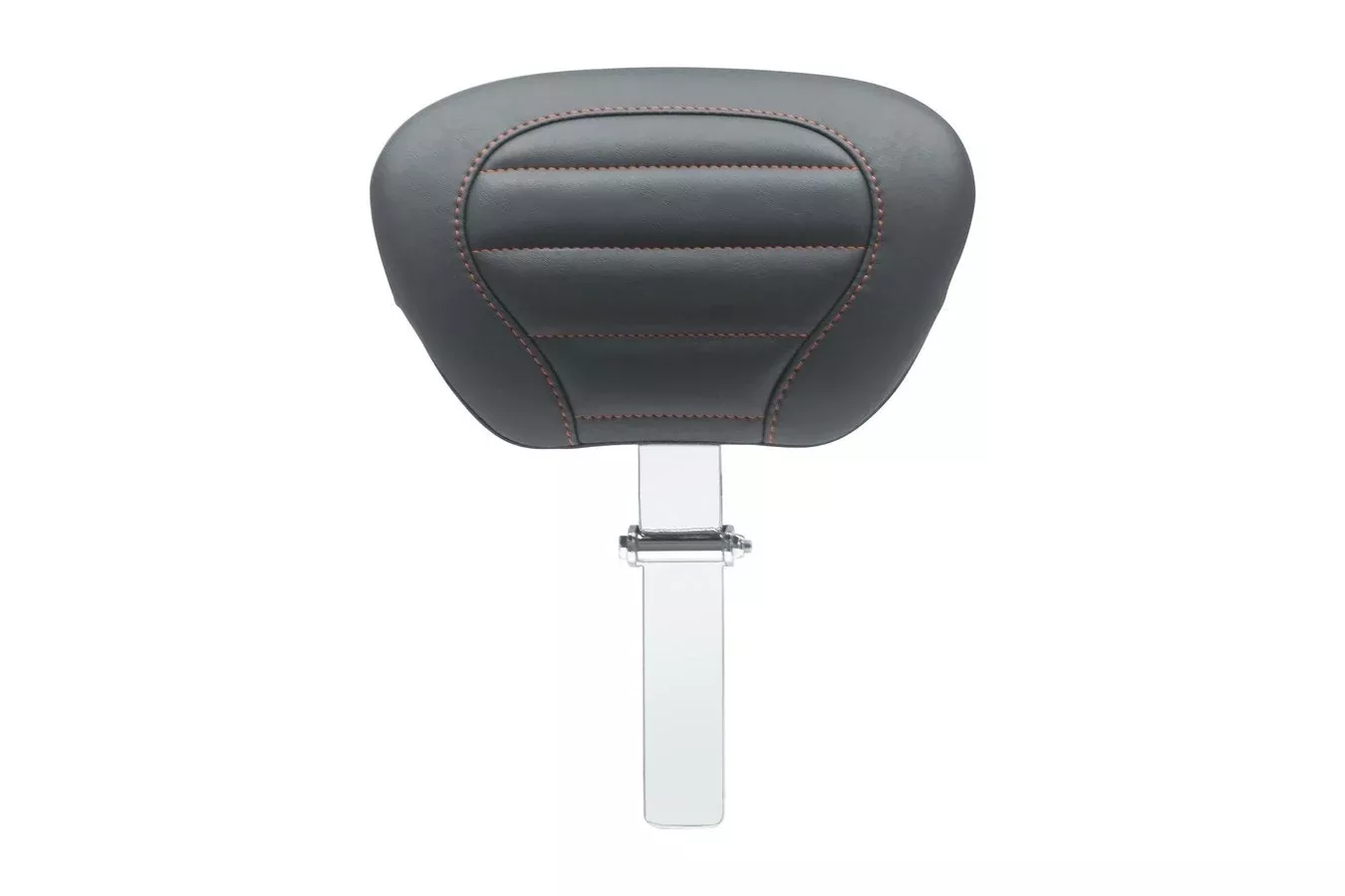 Mustang 79012AB Deluxe Touring Driver Seat Backrest Post & Pad Harley FLH 08-21