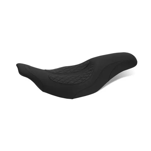 Mustang Dave Perewitz Signature Fastback Seat for 1997-2007 Harley FLHT & FLTR