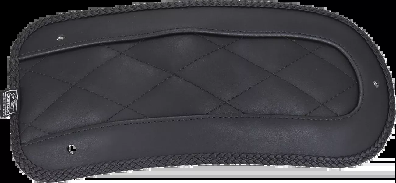 Mustang Fender Bib - Diamond - Black - HD Touring '97-'25 - 78195
