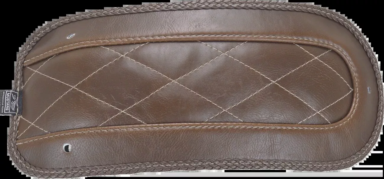 Mustang Fender Bib - Diamond - Brown - HD Touring '97-'25 - 78194