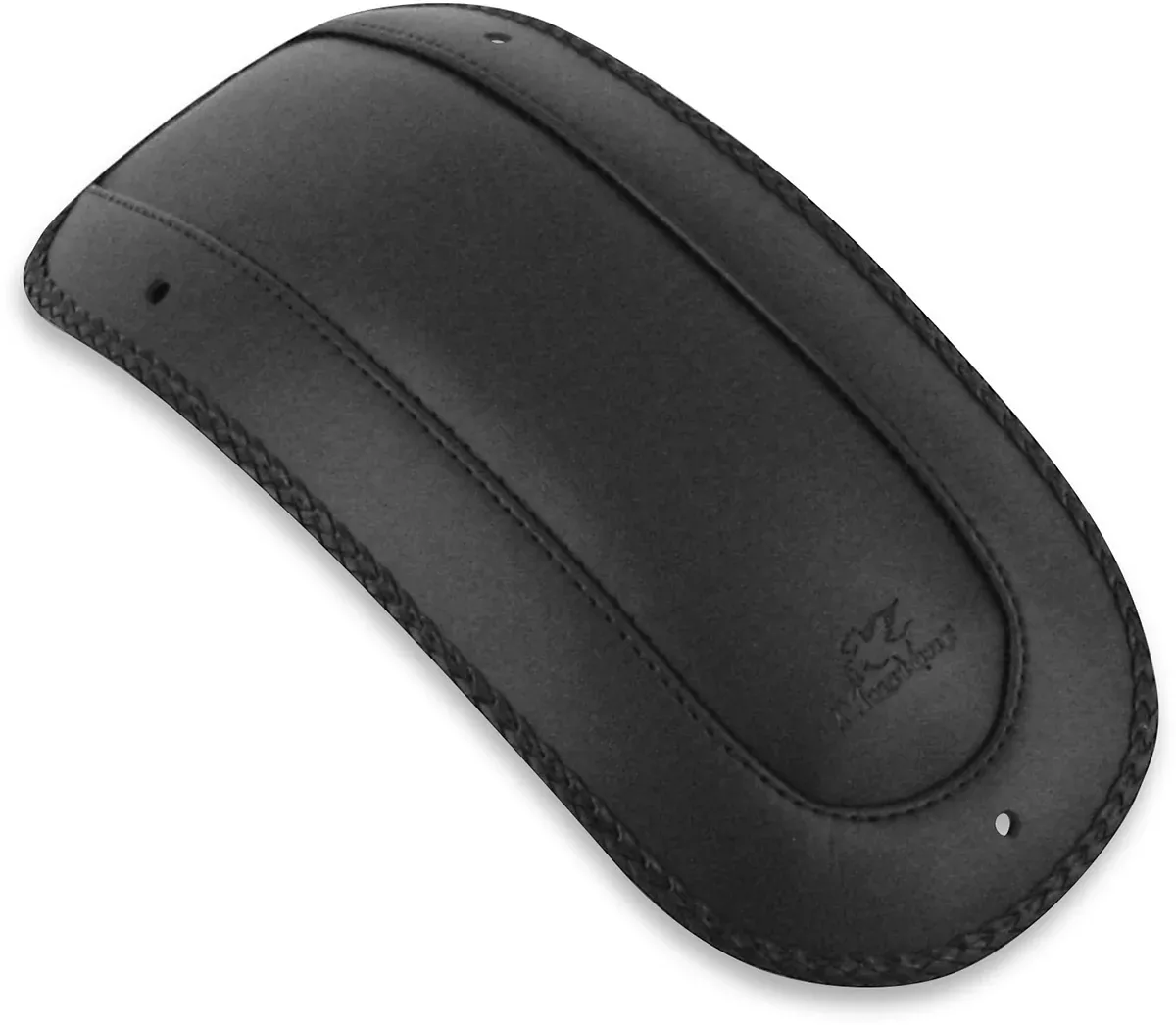 Mustang Fender Bib - Smooth - Black - HD Softail '06-'17 - 78117