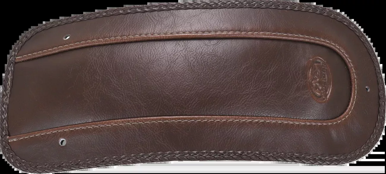Mustang Fender Bib - Smooth - Distressed Brown - HD Touring '97-'25 - 78193