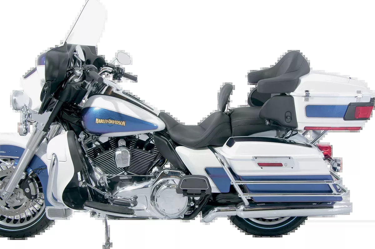 Mustang Lowdown Seat - with Driver Backrest - Plain - FL '08-'25 - 79703