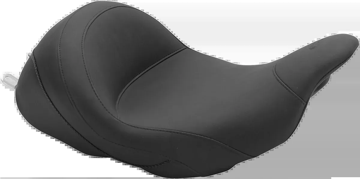 Mustang Lowdown Vintage Seat - No Driver Backrest - Smooth - FL '08-'25 - 76078