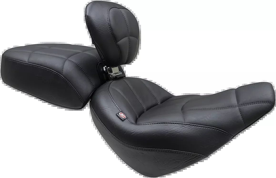Mustang Passenger Touring Seat - Cube Stitch - FXBB/S '18-'25 - 79495
