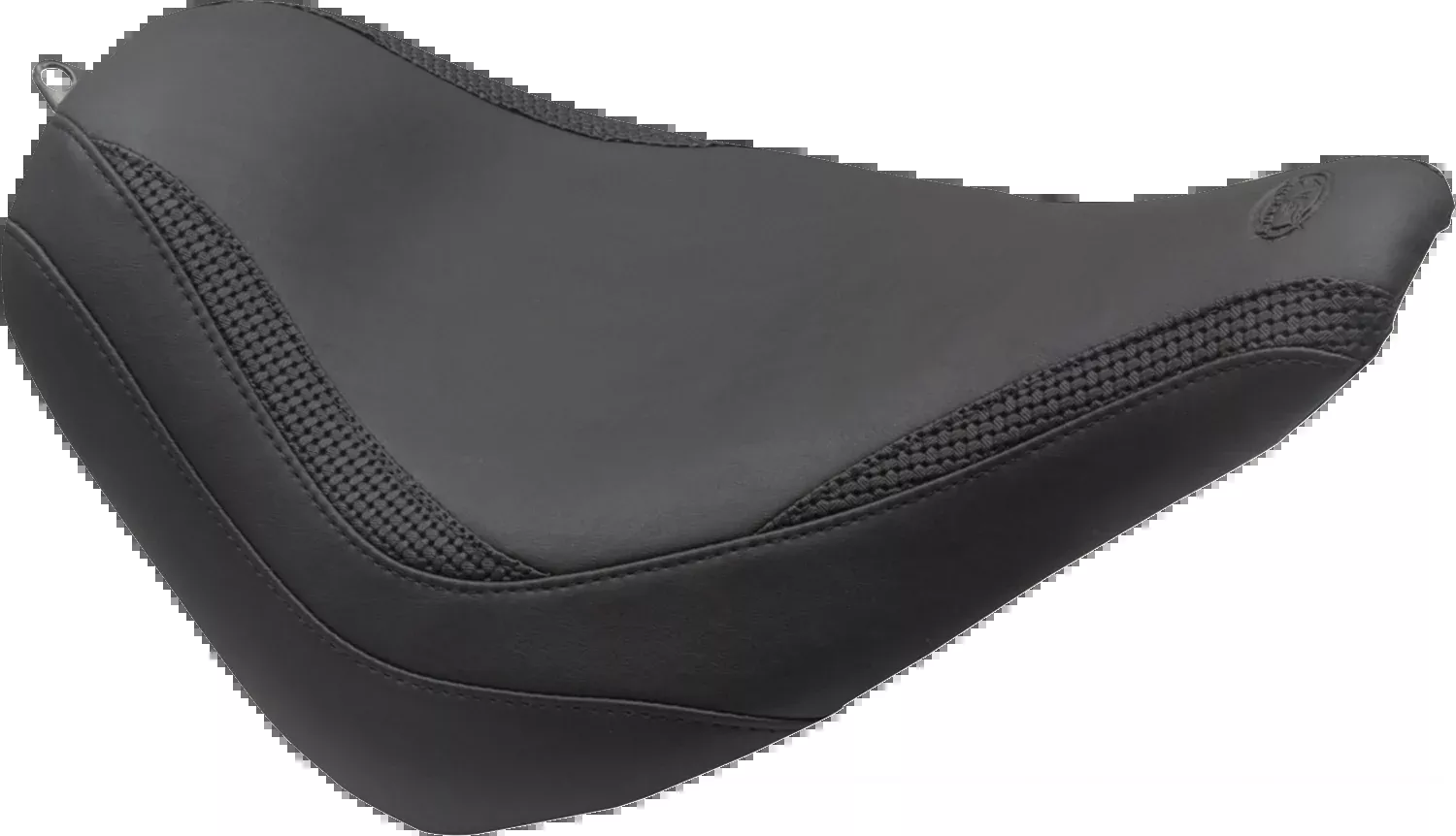 Mustang Runaround Seat - Solo - Black - Basketweave - FLSL '18-'21 - 83071