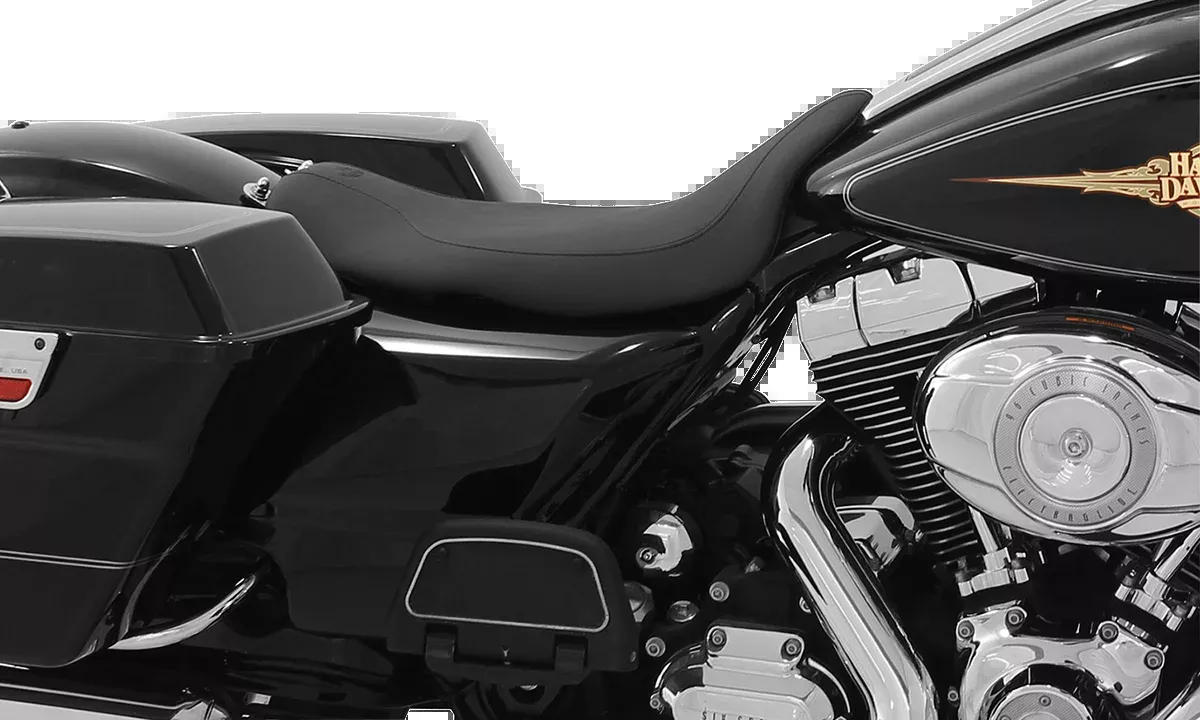 Mustang Runaround Solo Seat - Black - FL '08-'25 - 76869
