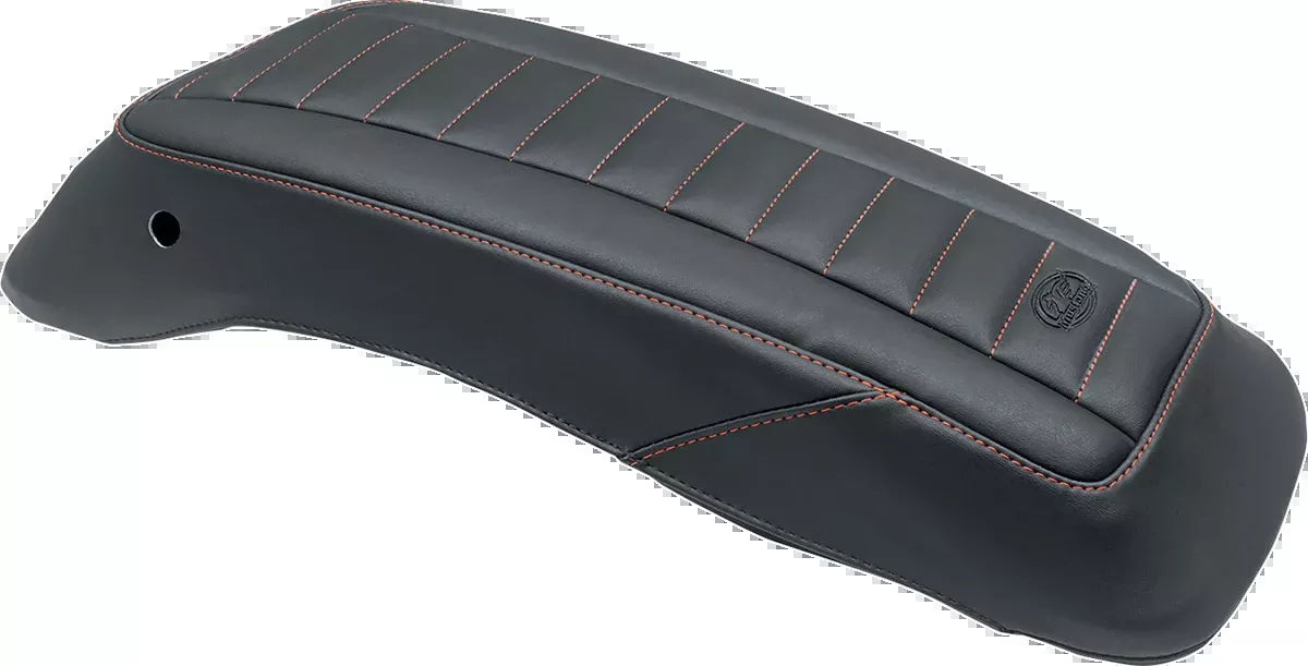 Mustang Saddlebag Lid Covers - Black/Red - FL '14-'24 - 77640AB