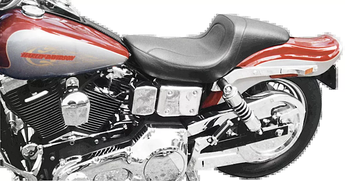 Mustang Seat - Fastback™ - Stitched - Black - Dyna '96-'03 - 75439
