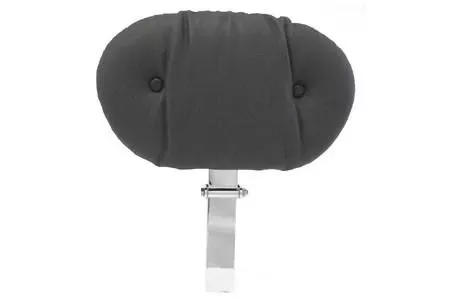 Mustang Seats Regal Driver Backrest (Post & Pad Only) for Harley Davidson Touring Models -Black Pearl Studs (For use with One Piece Super Touring Seat #79606/#79609 Only) (Not for '24-Up FLHX/FLTR Models)