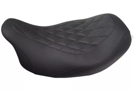 Mustang Seats Wide Tripper Solo Seat for Harley Davidson Touring Models 2008-Up -with Diamond Pattern (Not for '24-Up FLHX/FLTR Models)