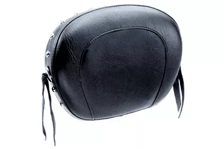 Mustang Sissy Bar Pad for Tall & Short Billet Bar-Contoured Studded with Conchos