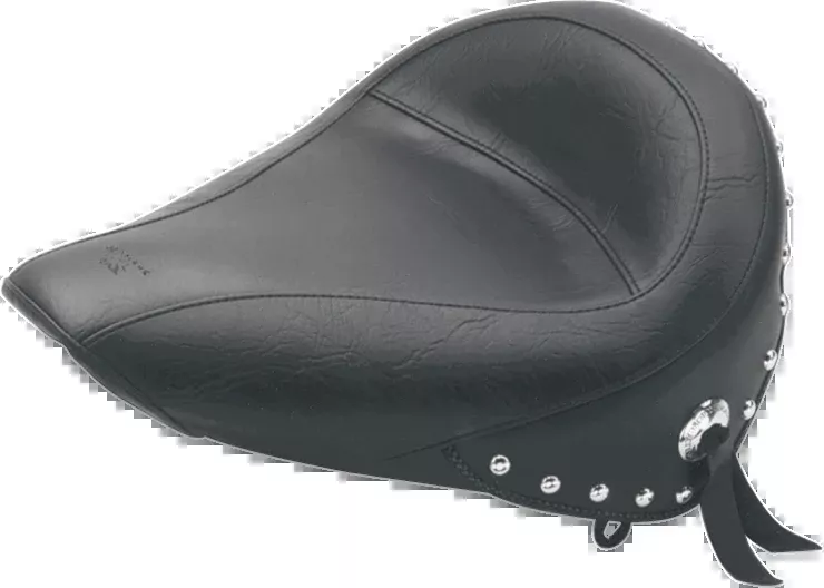 Mustang Studded Solo Seat - Softail '00-'05 - 75084
