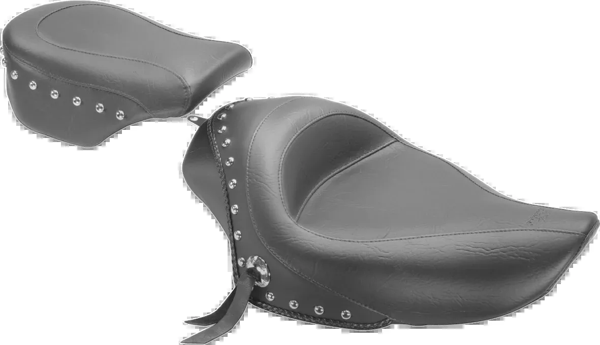 Mustang Studded Solo Seat - XL '04-'21 - 76154