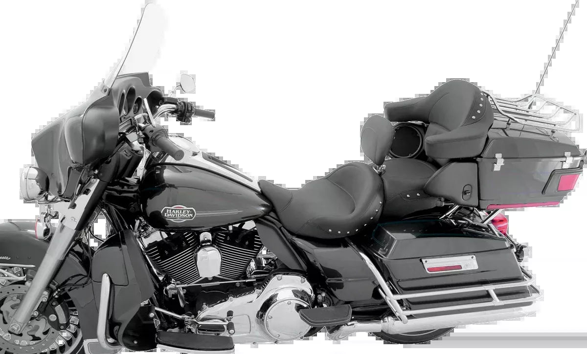 Mustang Super Touring Seat - Chrome Studded - Driver's Backrest - FL '08-'25 - 79579