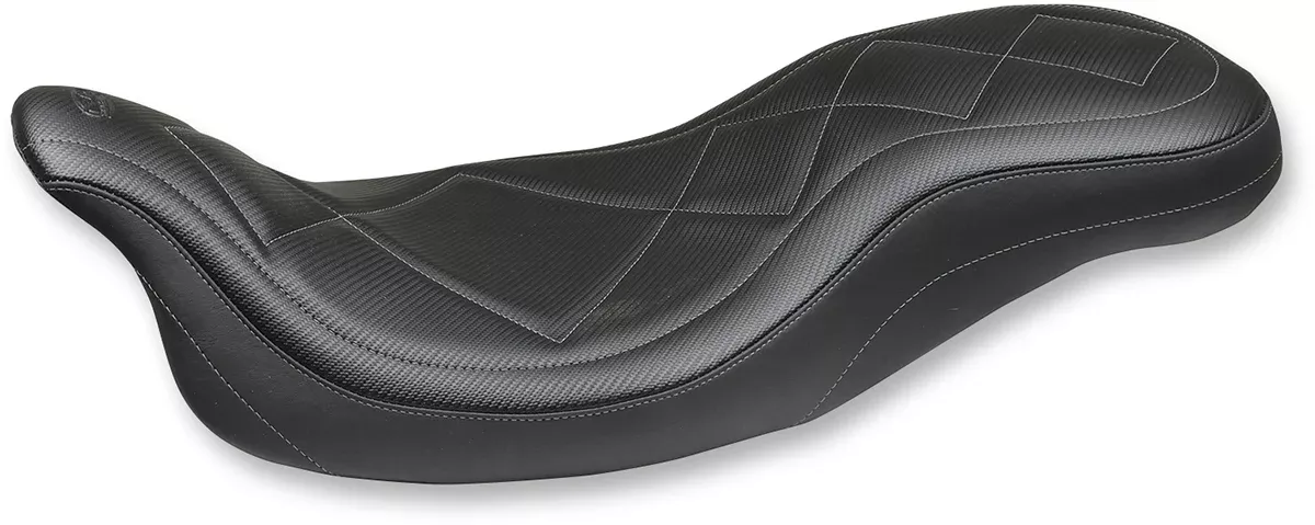 Mustang Super Tripper Seat - Carbon - FL '08-'25 - 75202
