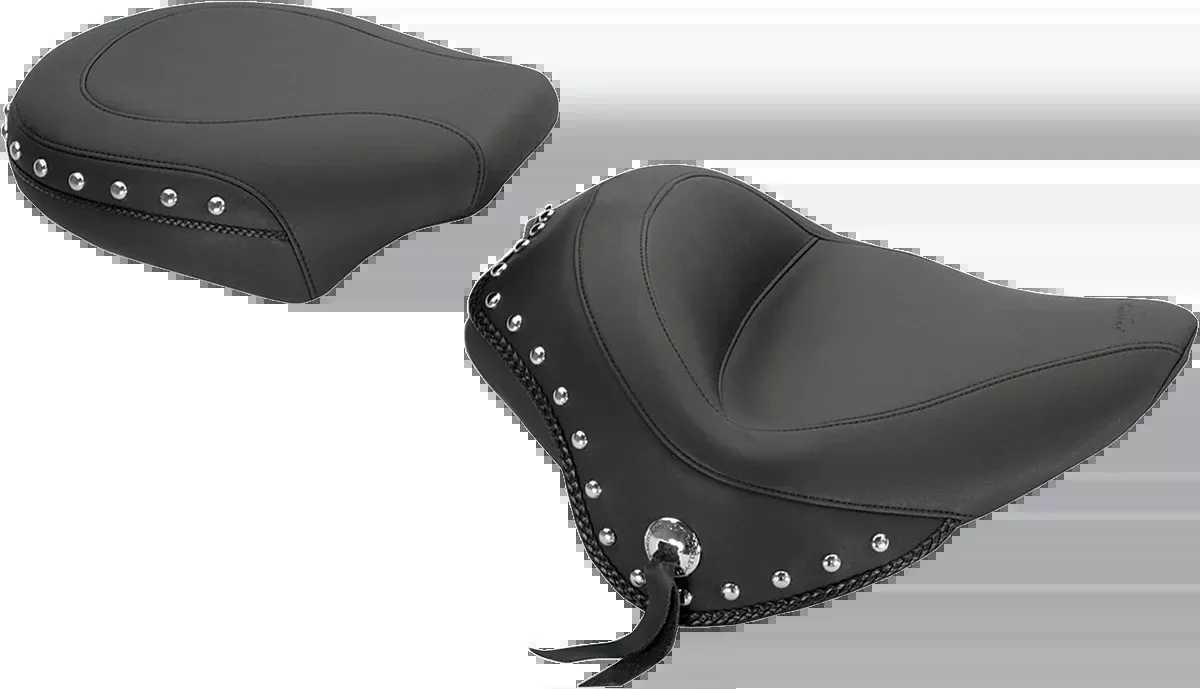 Mustang Touring Studded Solo Seat - FXS - 76750