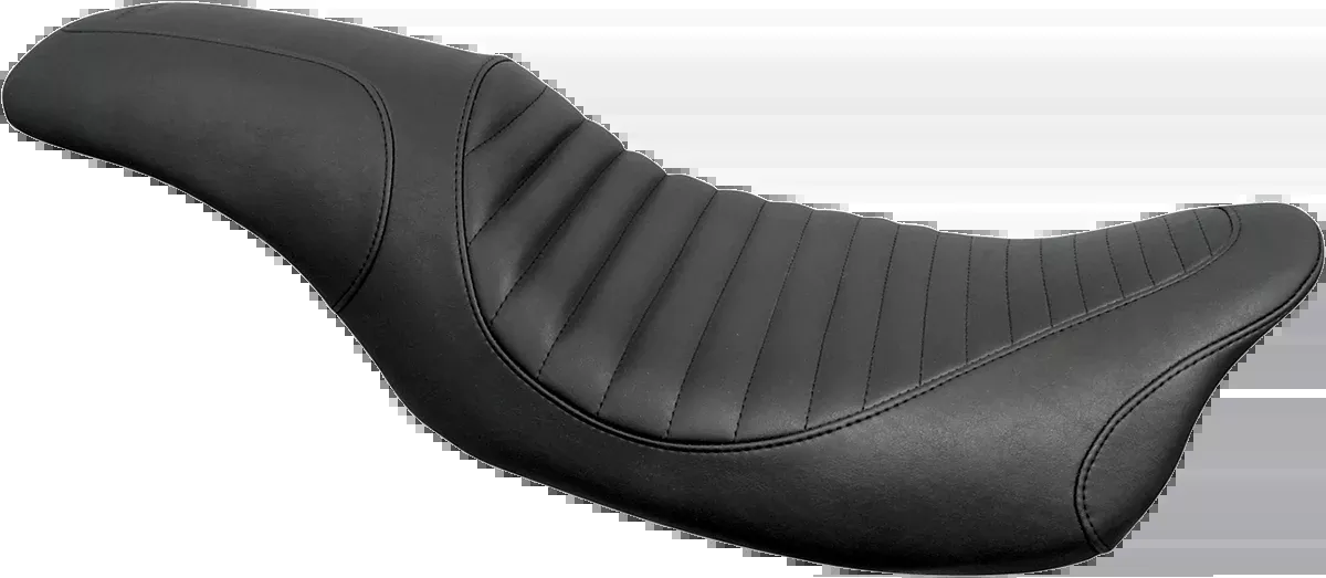 Mustang Tripper™ Fastback Seat - Front Tuck-n-Roll - Black - FL '08-'25 - 76712