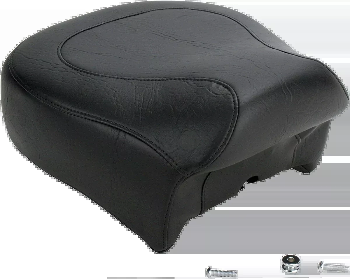 Mustang Wide Rear Seat - Smooth - Black - XL '96-'03 - 75708
