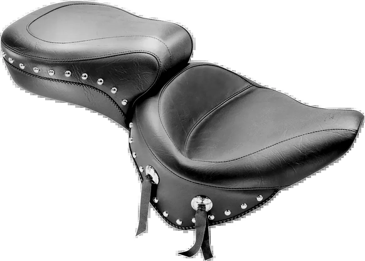 Mustang Wide Studded Seat - Softail '00-'05 - 75072