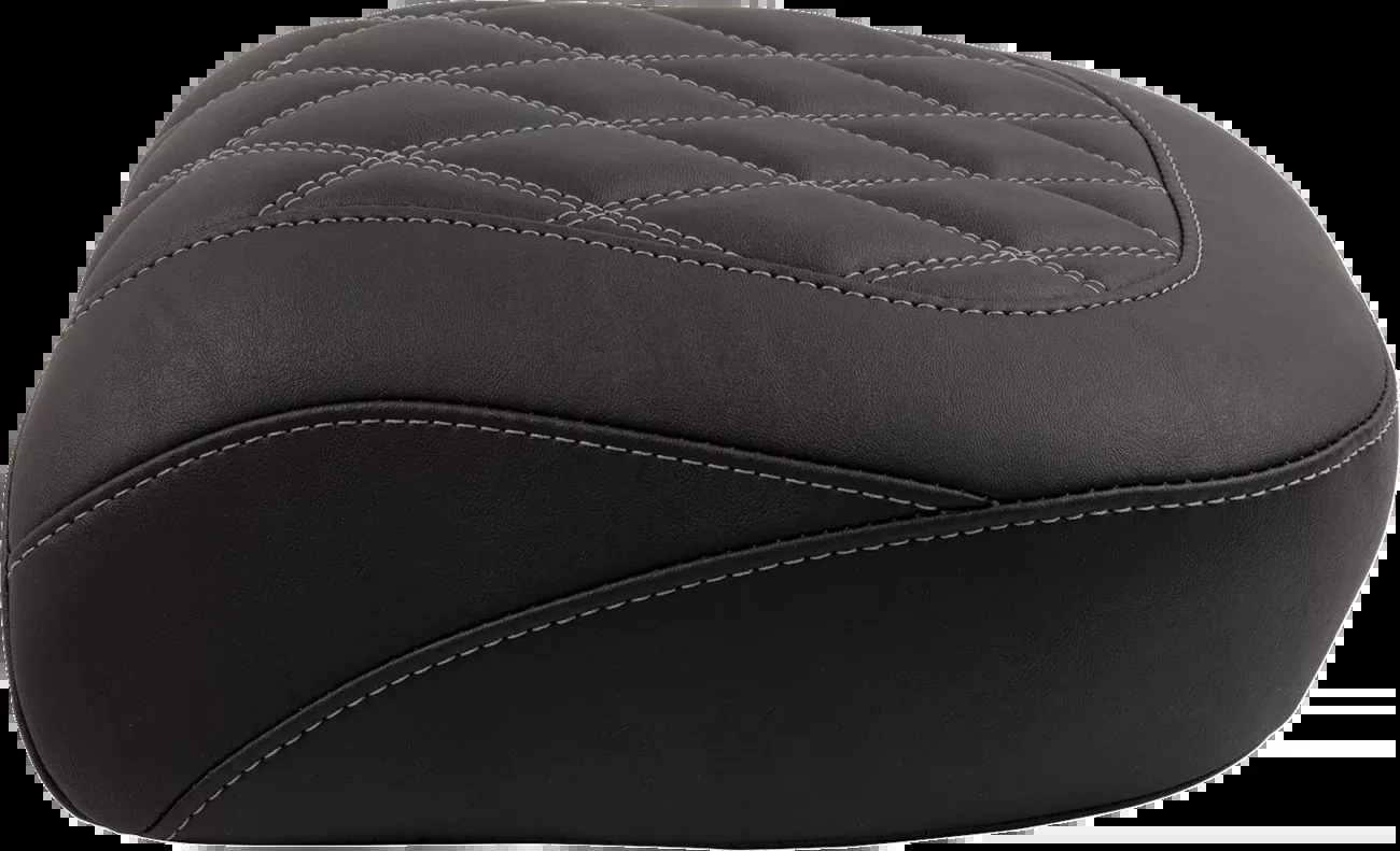 Mustang Wide Tripper™ Seat - Passenger - Gun Metal Stitching - FLT/FLH '23-'25 - 88511GM
