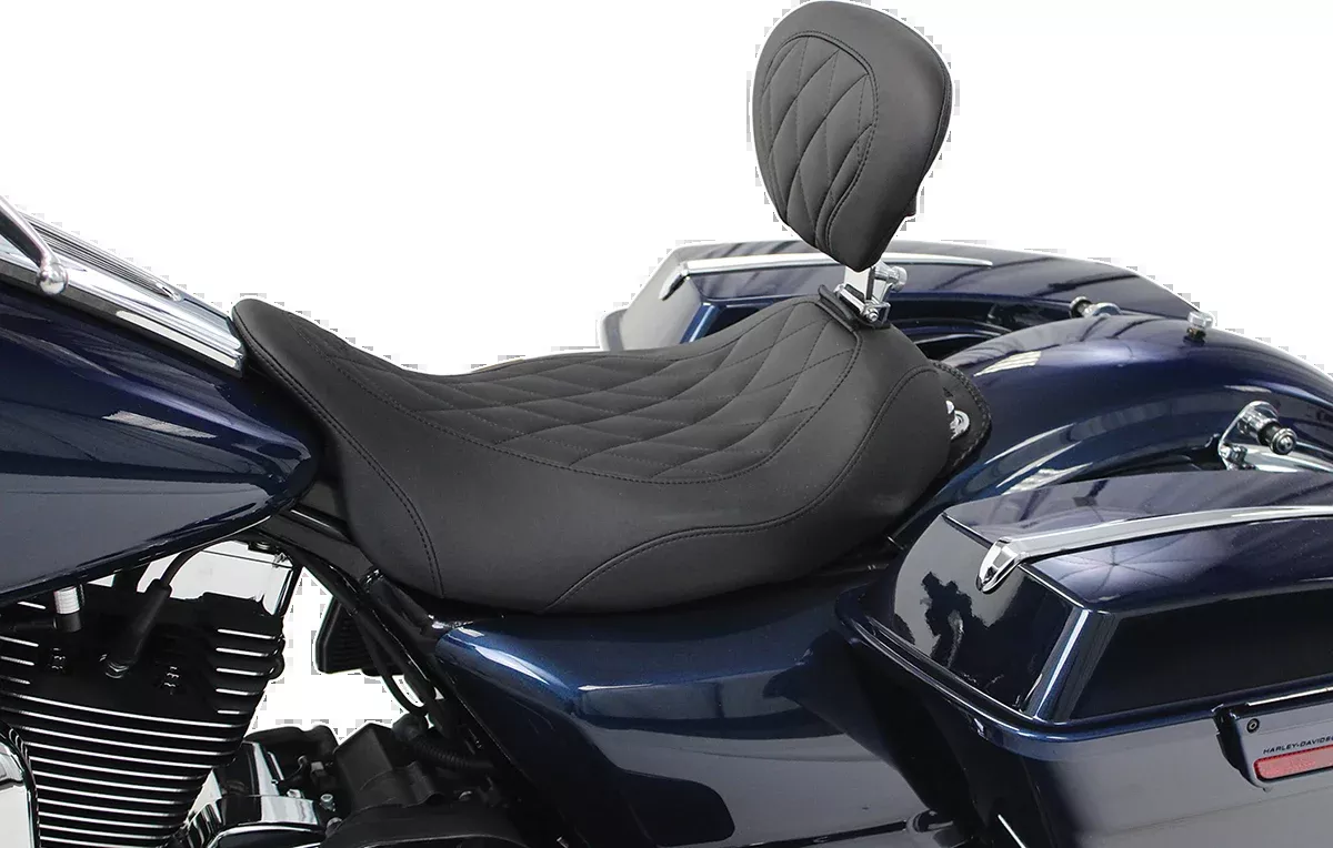 Mustang Wide Tripper™ Solo Seat - With Removable Driver Backrest - FL '08-'25 - 79725