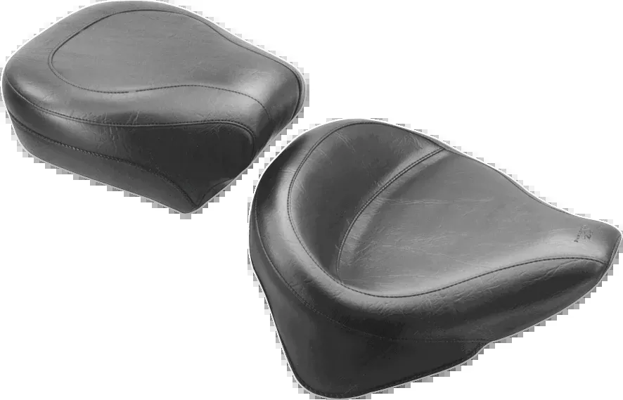 Mustang Wide Vintage Solo Seat - FLST '08-'17 - 76181