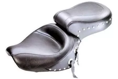 MustangOne-Piece Seatfor VT1100 Sabre '00-up & Spirit '97-up-Wide Studded