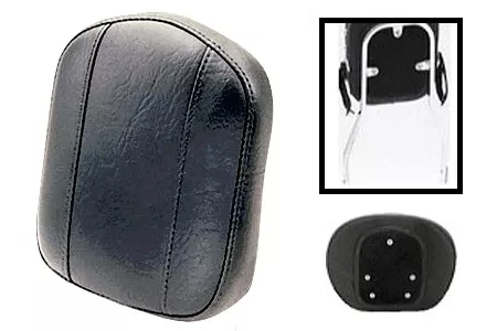 MustangSmall Sissy Bar Padfor Tall Cobra Sissy Bars -Plain/Vinatge