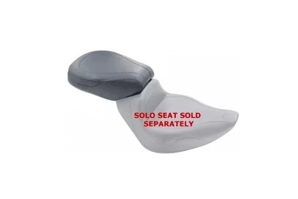 MustangSport Rear Seatfor Softail FXST '06-Up & Fat Boy FLSTF '07-Up w/ 200mm Wide Tire -Plain/Vintage