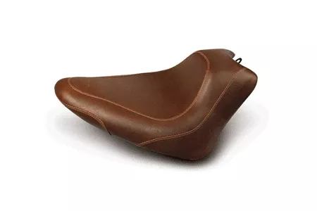 MustangWide Tripper Solo Seat for FXS Blackline & FLS Slim 2012-2017 -Distressed Brown