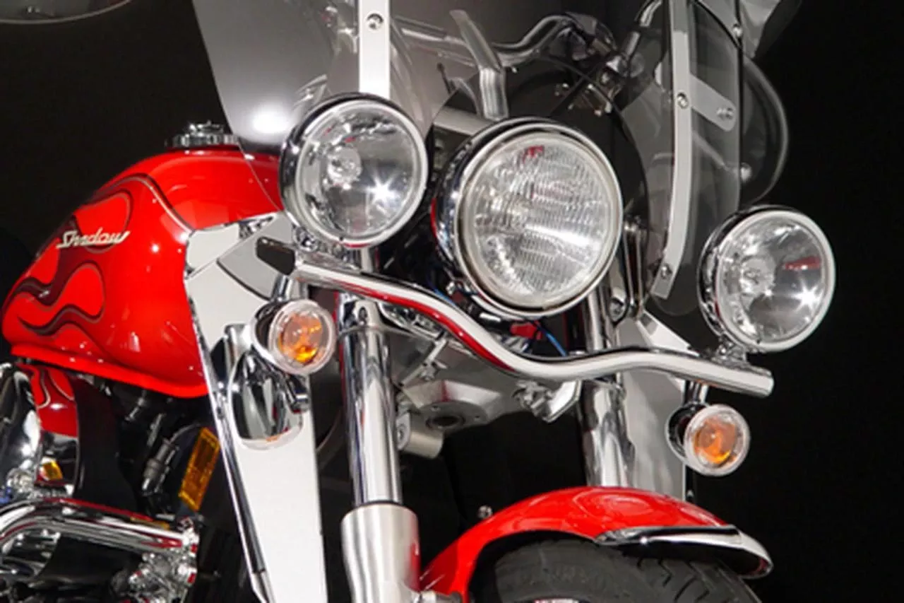 National Cycle Chrome Light Bar for Spirit 750C2'07-Up