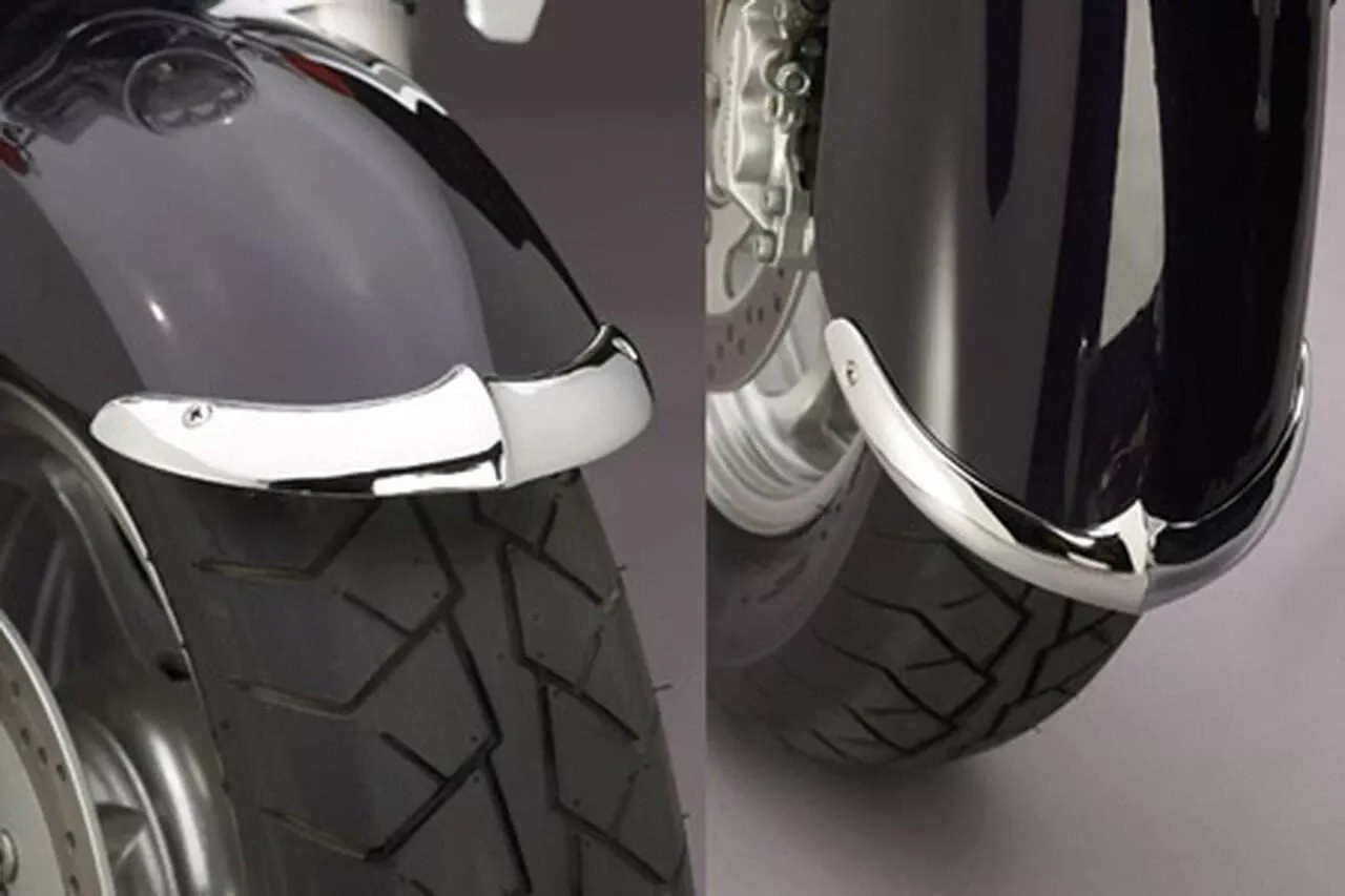 National Cycle Front Fender Tips/Trim for Vulcan 2000Classic'06-up - 2pc. Set
