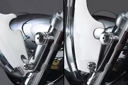 National Cycle QuickSet4 Mount Hardware for SwitchBlade Windshields on Sabre & Stateline 1300 '10-14