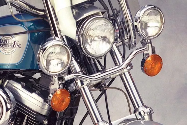 National Cycle Spotlight Bar for Certain Sportster & Dyna Models -Each