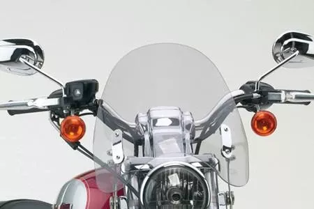 National Cycle SwitchBlade Windshield for FXWide Glide w/ 41mm Fork Tubes - Deflector, Clear Style