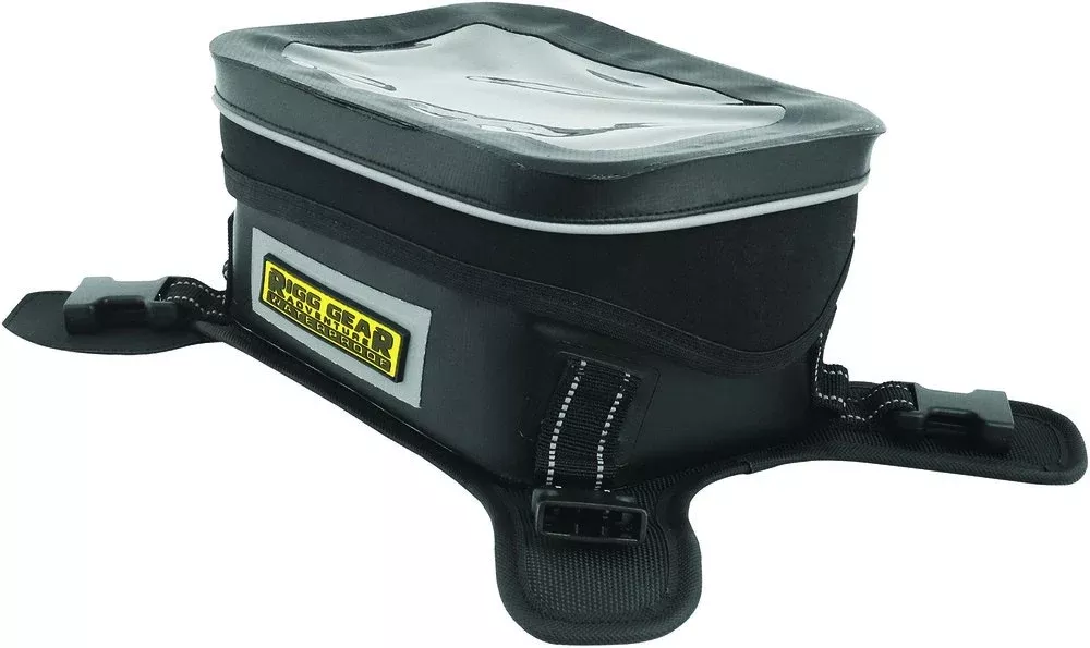 Nelson-Rigg Hurricane DS End Waterproof Tank Bag Storage Grey Black SE-3060