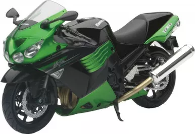 New-Ray Die-Cast Replica Kawsaki Zx14 2011 Grn 1:12 - 57433B