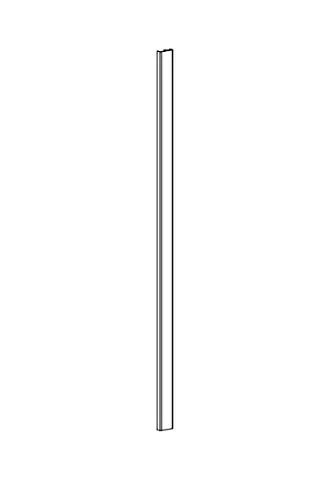 Norcold 638532 Black Lower Refrigerator Door Panel