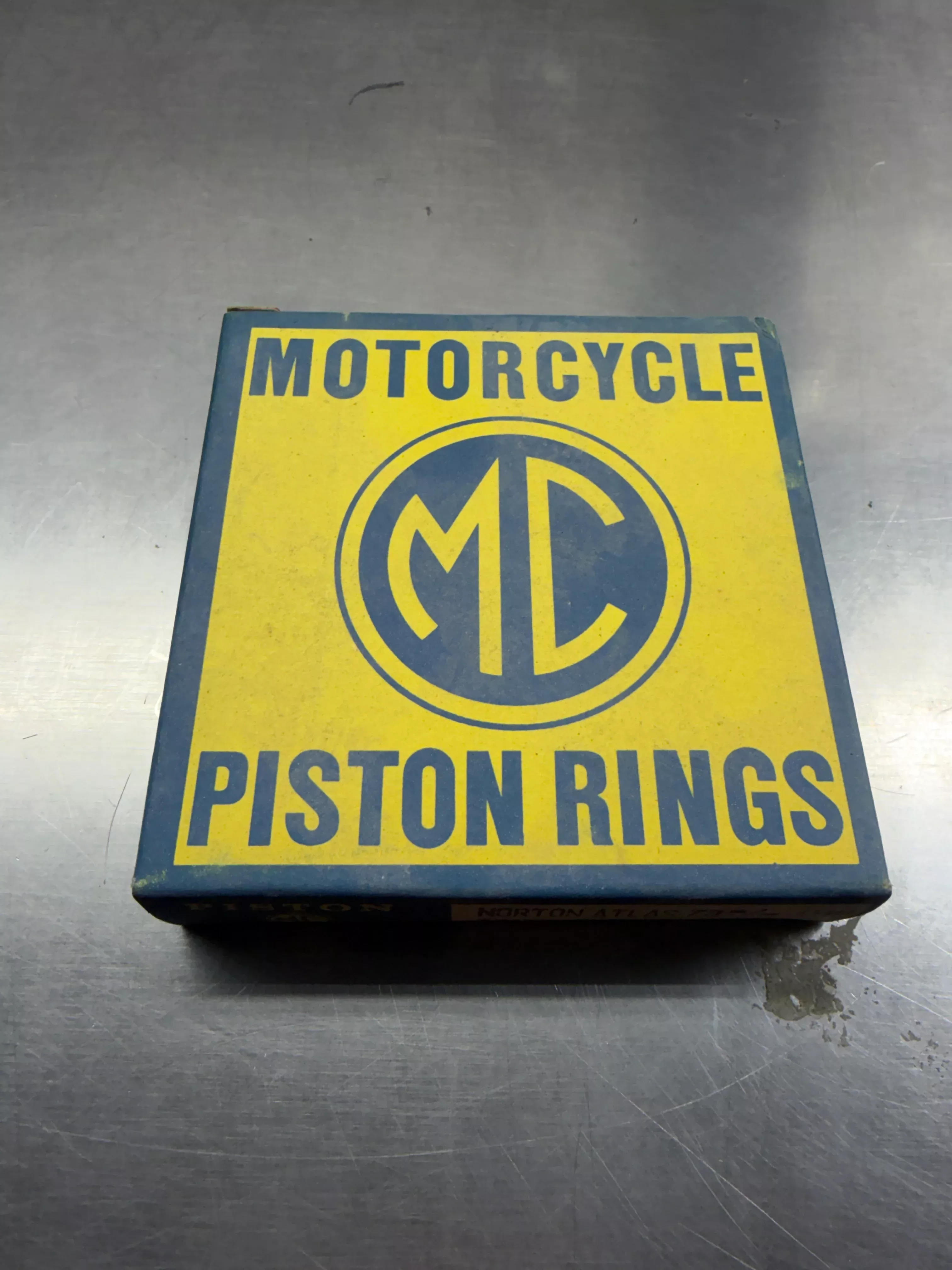 NOS MC .040 73mm Piston Rings Ring Set for Norton Atlas Commando 750 Twin