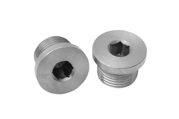O2 Sensor Plugs by Bassani18mm x 1.5 -Pair