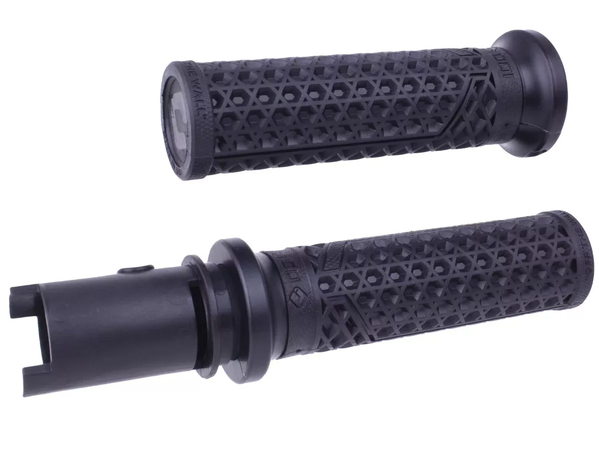 ODI Vans Black 1" Lock-On Handlebar Grips for 2023-2026 Harley Touring Softail