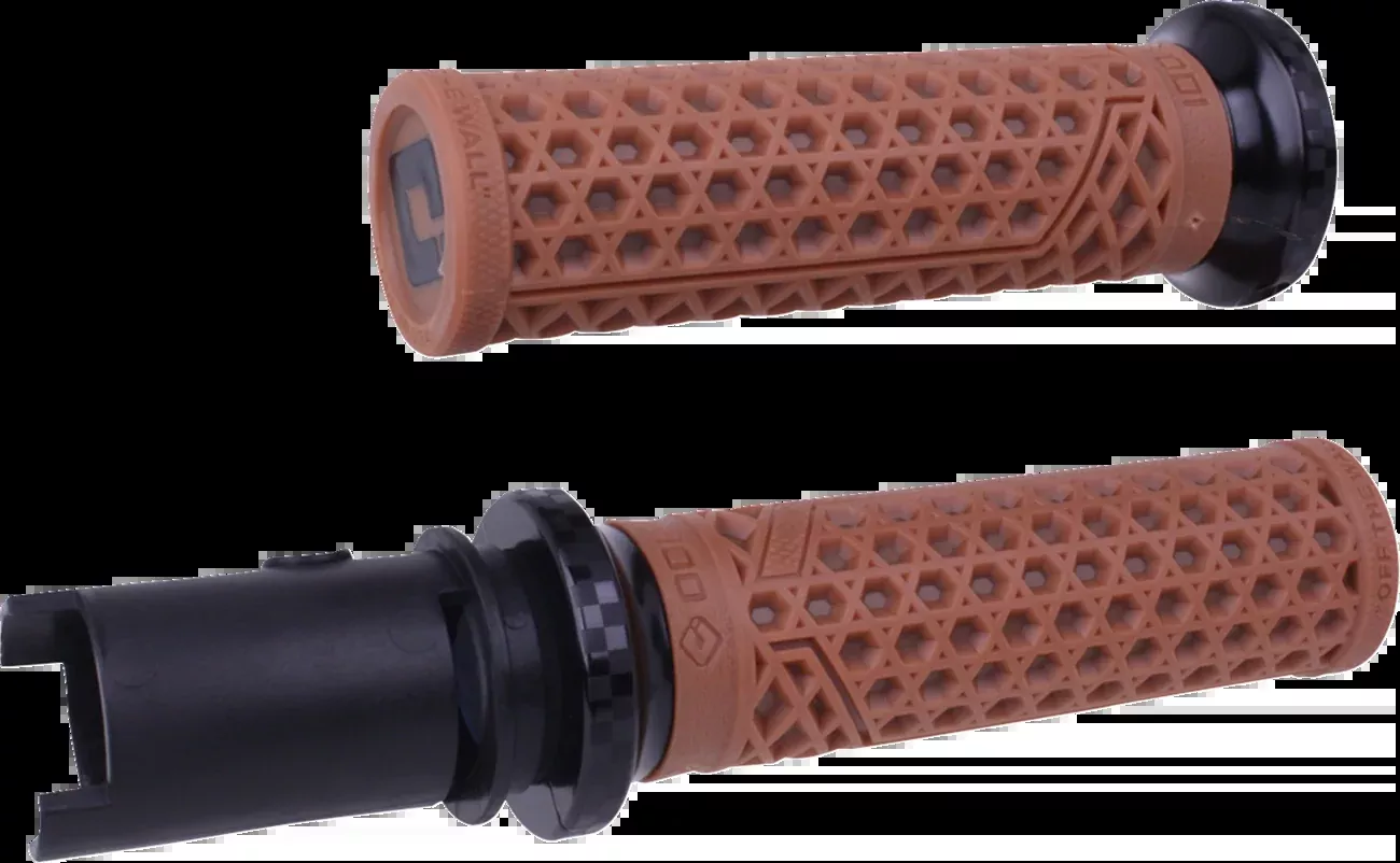 ODI Vans Light Brown 1" Lock-On Handlebar Grips for 23-26 Harley Touring Softail