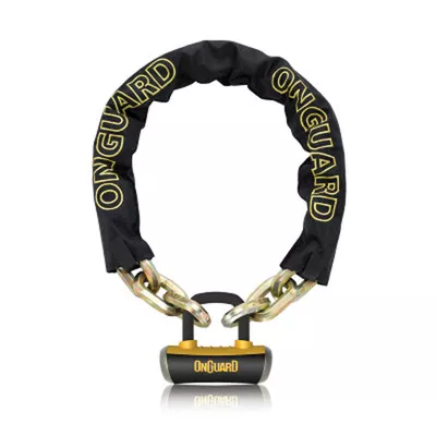 On Guard Beast Series #8016 Bike Lock w/6′ Chain