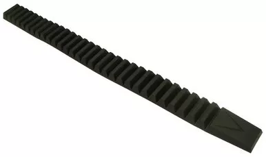 Pacer 25-500 Black 28.5" Heavy Duty Bumper Guard Kit - 2 Piece