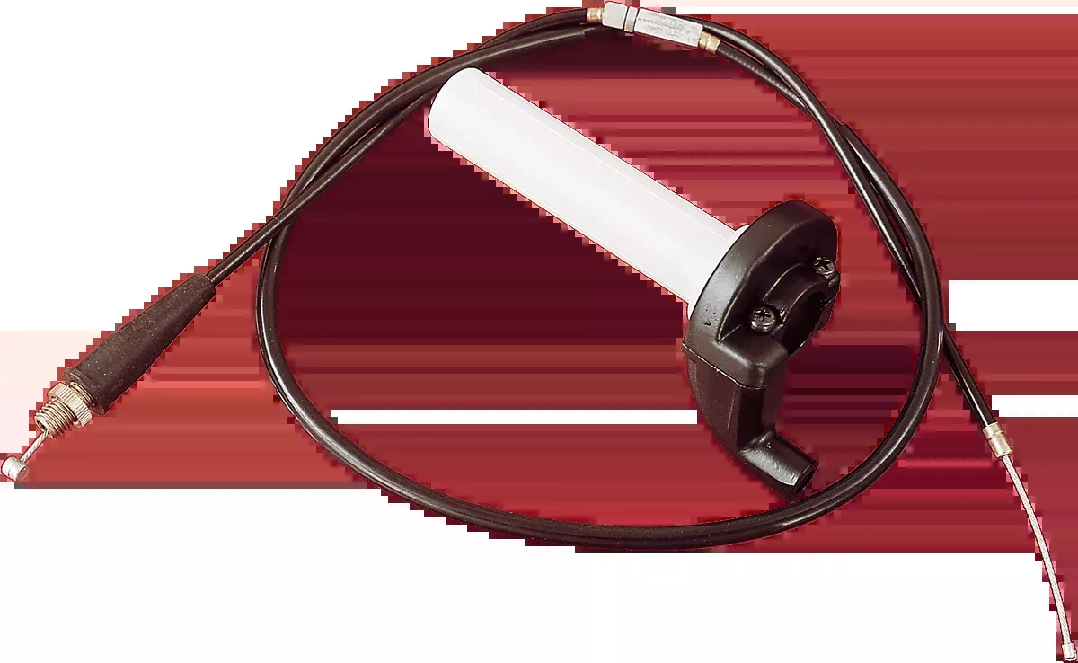 Parts Unlimited Straight Pull Twist 7/8 Handlebar Single Offroad Throttle Cable