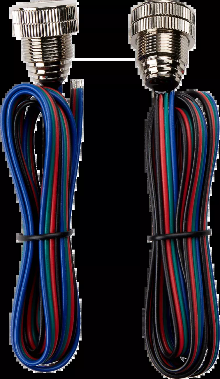 Paul Yaffe Thunder Bolt LED Round Taillight Turn Signal Kit for Harley Davidson