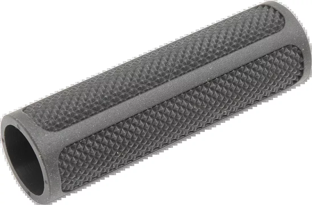 Performance Machine 1" Black Rubber Overdrive Replace Motorcycle Grip Rubber