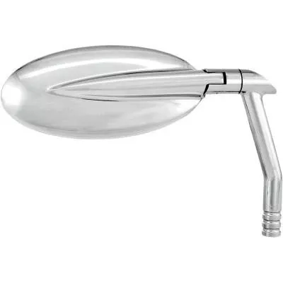 Performance Machine 4 3/4″ Vision Series Mirrors Chrome Oval